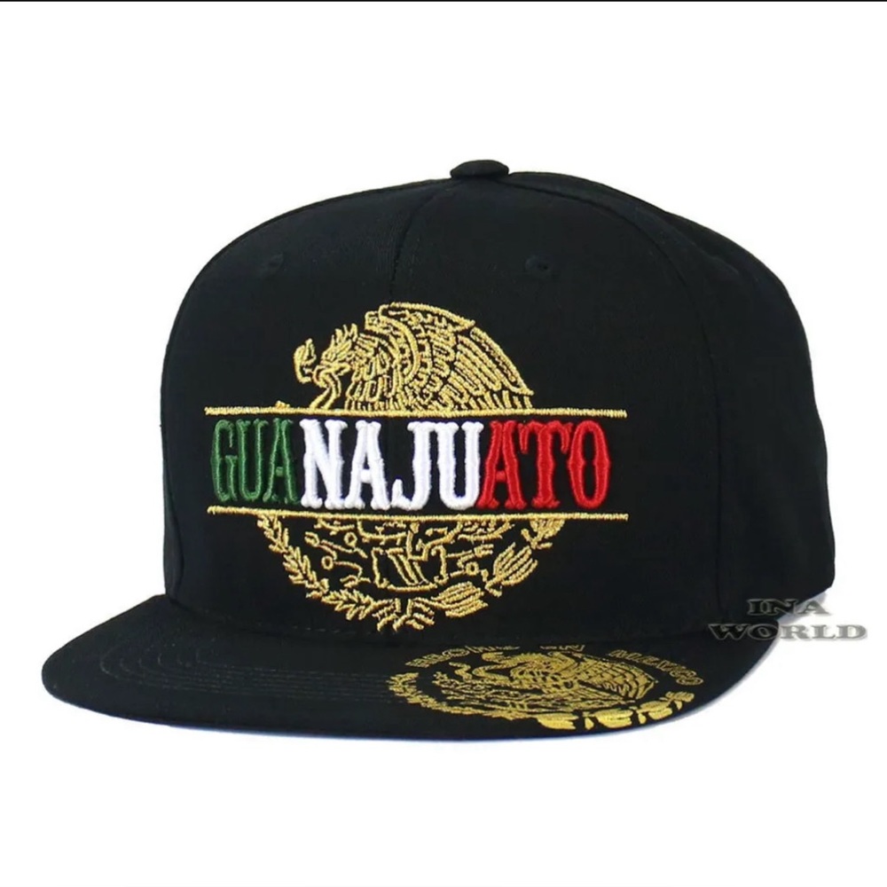 MEXICO States Hat Golden Eagle Federal Logo Embroidered Snapback Baseball Cap
